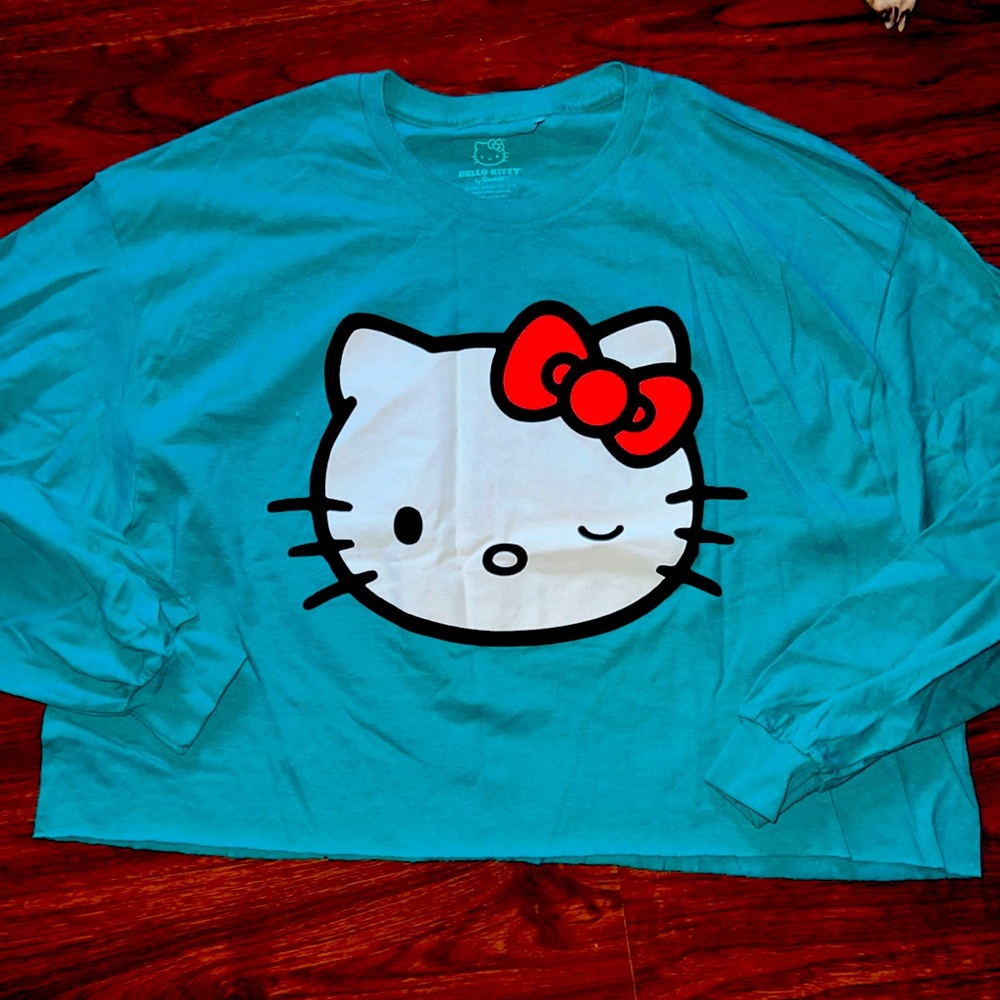 COPY - Hello kitty long sleeve cropped💖🥰